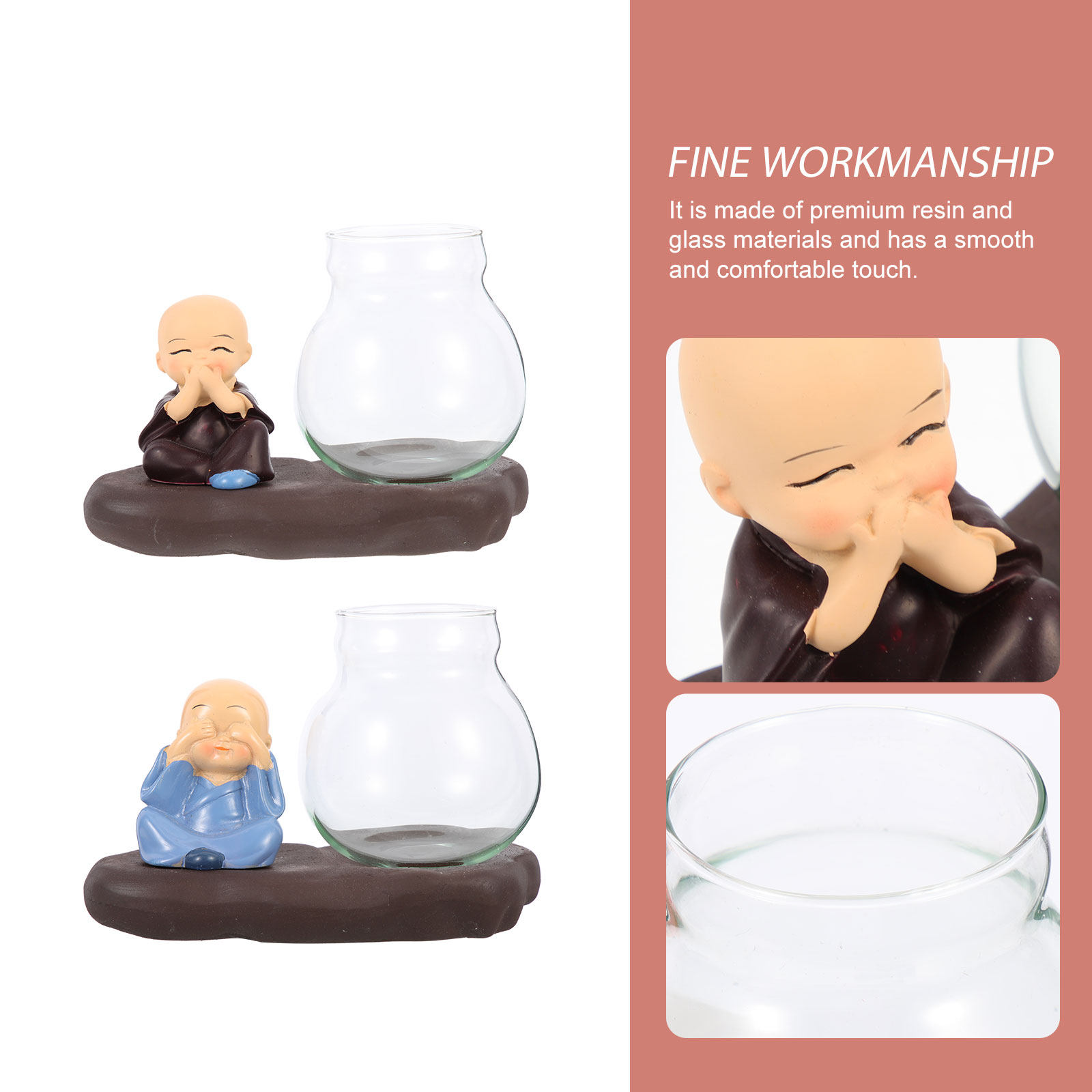 2 ชิ้น แจกันดอกไม้เรซิ่น กระถา - Propagation Station Vase บทวิจารณ์และราคา