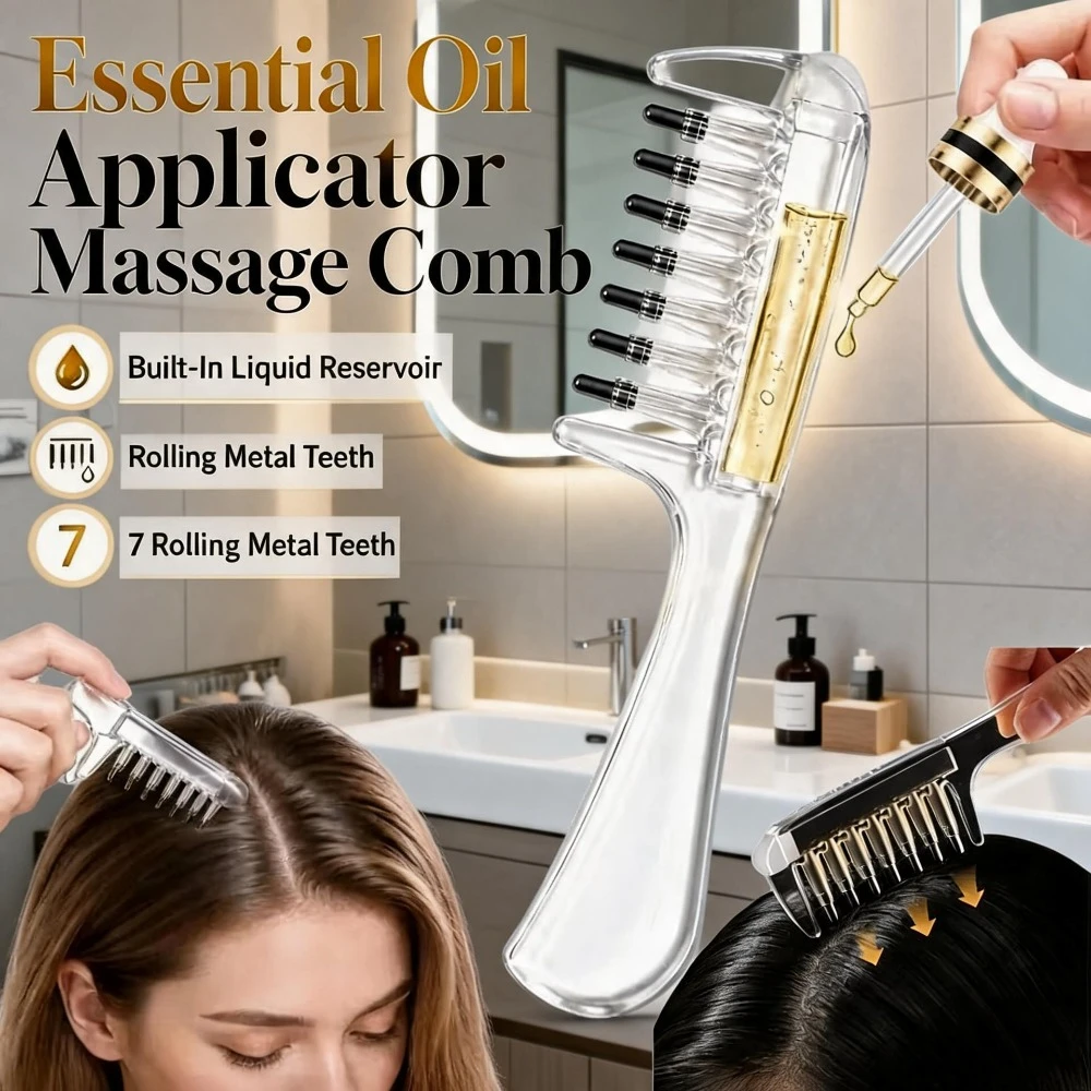 หวีนำน้ำมันหอมระเหย หวีนวดหนัง - Root Stimulator Liquid บทวิจารณ์และราคา